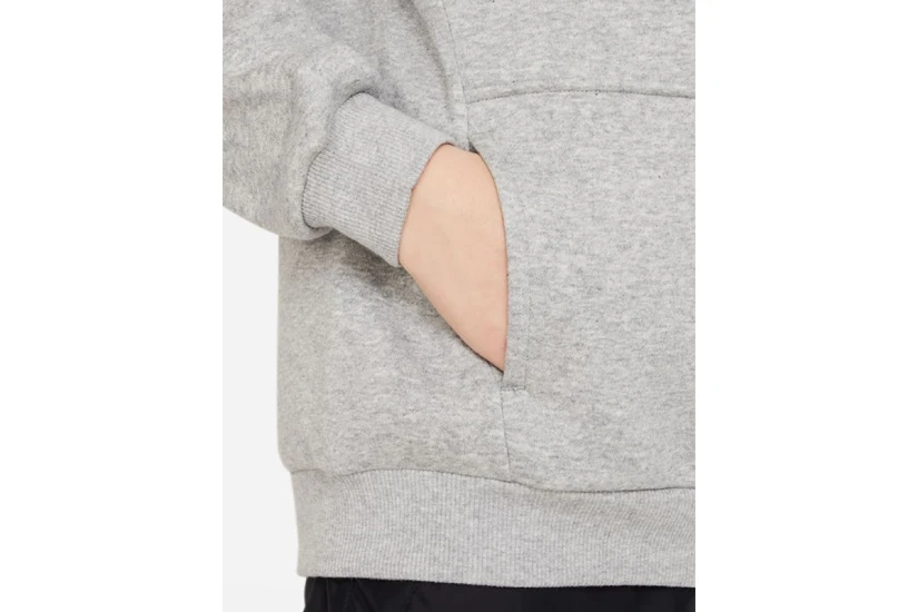Nike Sportswear Club Fleece Παιδικό Φούτερ Με Κουκούλα Γκρι