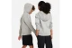 Nike Sportswear Club Fleece Παιδική Ζακέτα με Κουκούλα Γκρι