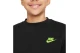 Nike Sportswear Club Fleece Παιδική Μακρυμάνικη Μπλούζα Μαύρη