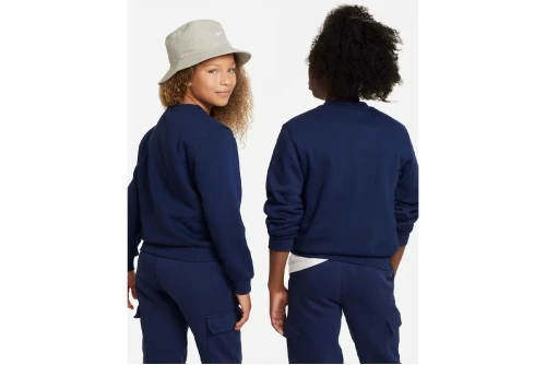 Nike Sportswear Club Fleece Μπλούζα Με Λαιμόκοψη (FD3006 410)
