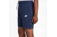 Nike Sportswear Club Fleece Παιδική Αθλητική Βερμούδα Μπλε Σκούρο