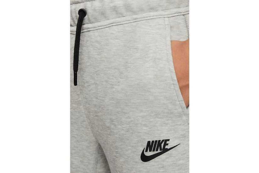 Nike Sportswear Tech Fleece Παιδικό Παντελόνι Φόρμας Γκρι Ανοιχτό