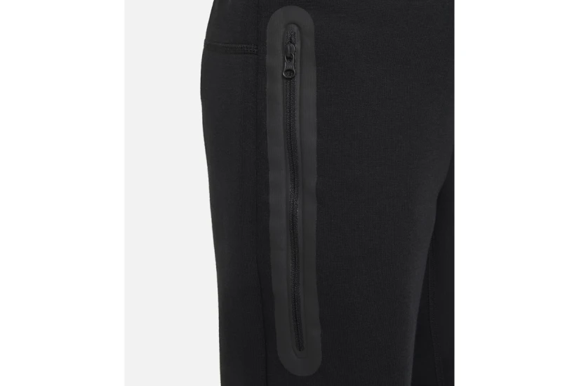 Nike Tech Fleece Παιδική Αθλητική Βερμούδα Μαύρη