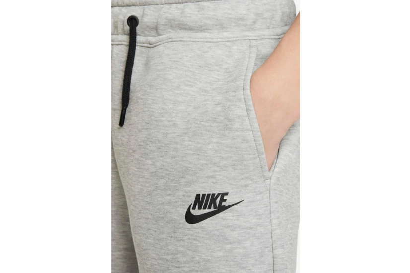 Nike Tech Fleece Παιδική Αθλητική Βερμούδα Γκρι