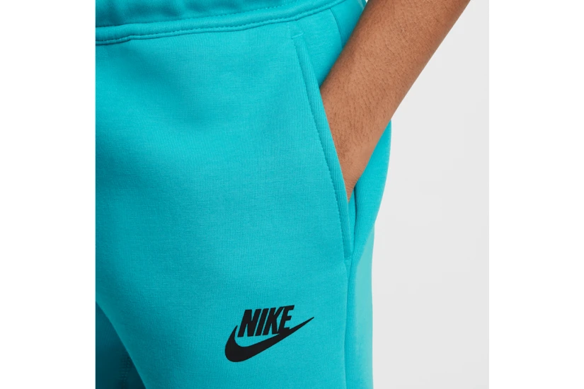 Nike Tech Fleece Παιδική Αθλητική Βερμούδα Τυρκουάζ