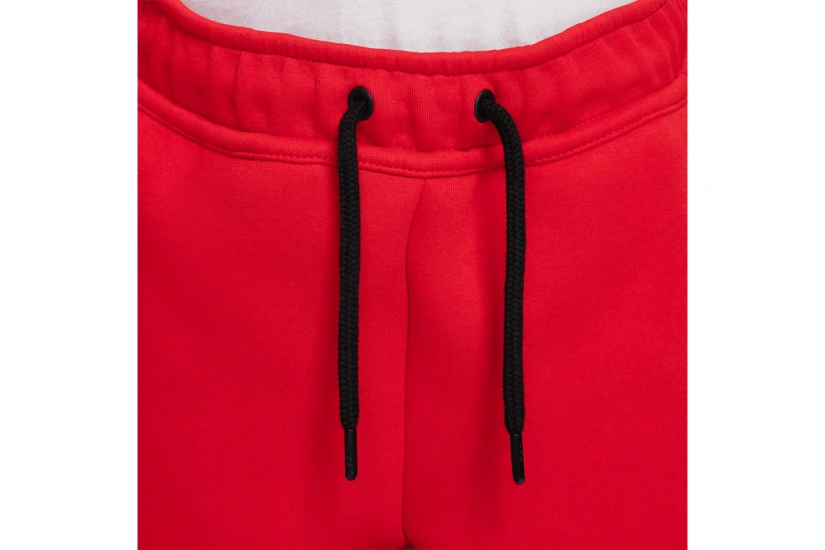 Nike Tech Fleece Παιδική Αθλητική Βερμούδα Κόκκινη, Μαύρη