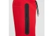 Nike Tech Fleece Παιδική Αθλητική Βερμούδα Κόκκινη, Μαύρη