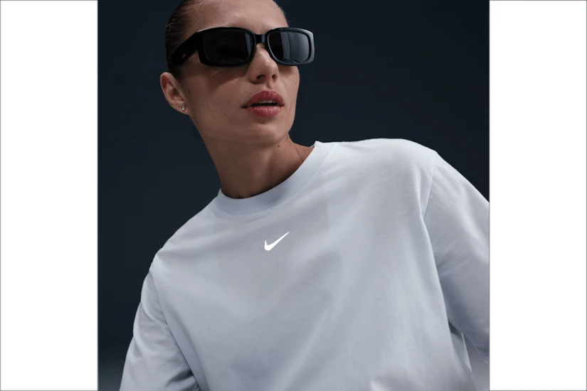 Nike Sportswear Essentials Γυναικείο Κοντομάνικο T-Shirt Σιέλ