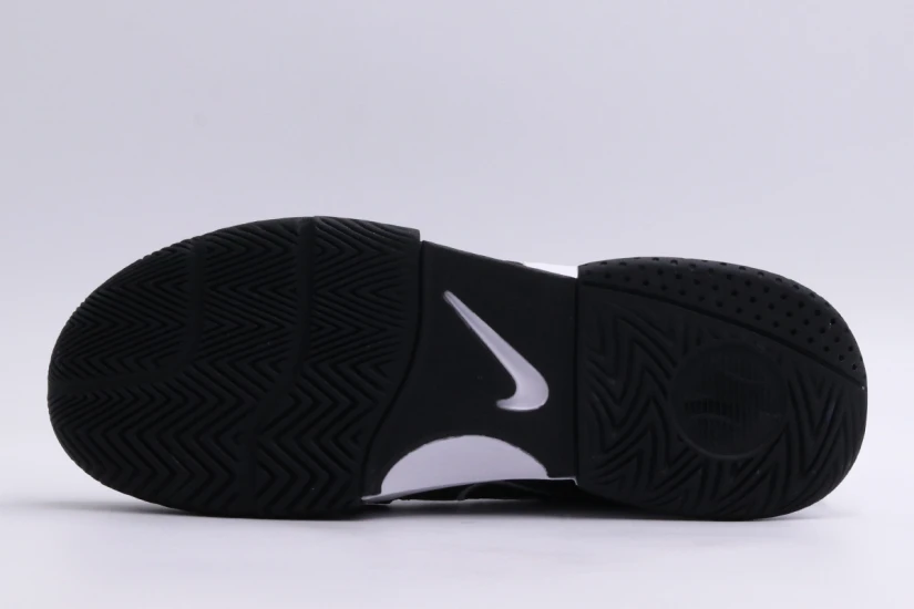 Nike Court Lite 4 Ανδρικά Αθλητικά Παπούτσια για Τένις Μαύρα, Λευκά