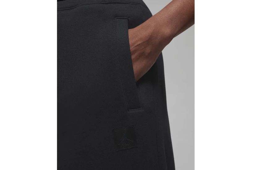 Jordan Flight Fleece Γυναικείο Παντελόνι Φόρμας Μαύρο