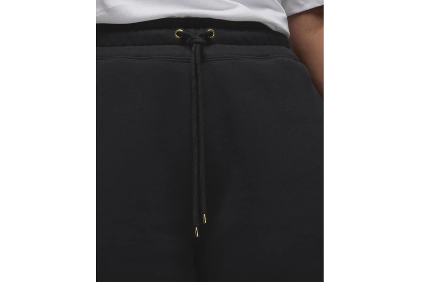 Jordan Flight Fleece Γυναικείο Παντελόνι Φόρμας Μαύρο
