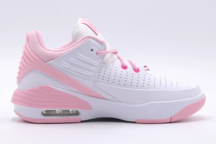 Jordan Max Aura 5 Παιδικά Sneakers Λευκά, Ροζ