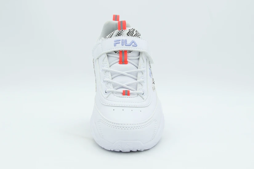 Fila Heritage Skye V Παιδικά Sneakers Λευκά, Μαύρα, Γκρι