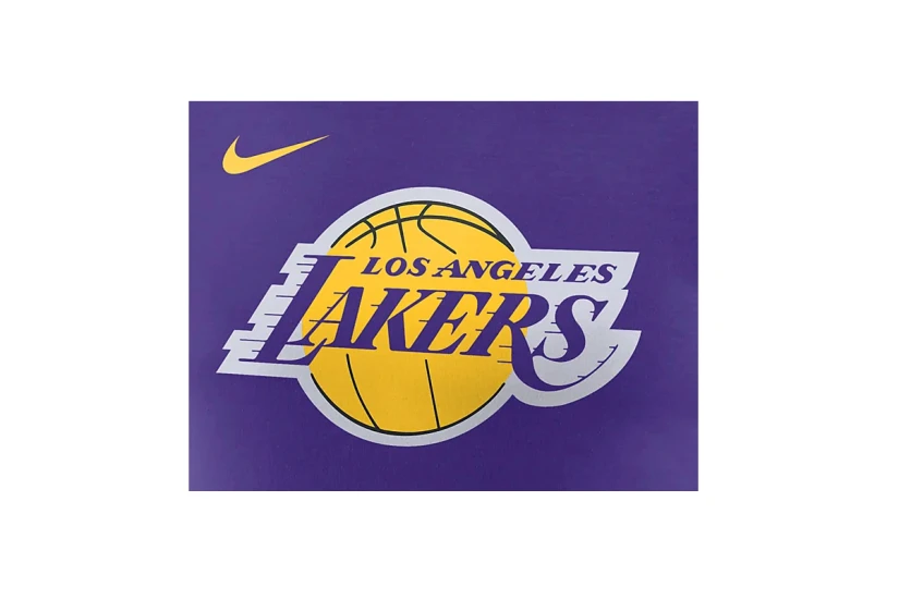 Nike Essential LA Lakers Κοντομάνικο T-Shirt Μωβ & Κίτρινο