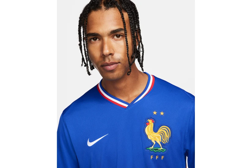 Nike Dri-FIT FFF Mens Team 2024-25 Stadium Home Φανέλα Εθνικής Γαλλίας