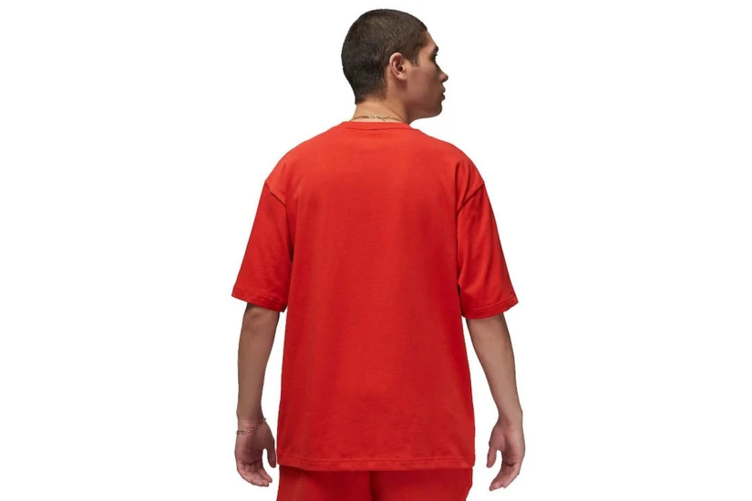 Jordan Air Wordmark Ανδρικό Κοντομάνικο T-Shirt Πορτοκαλί