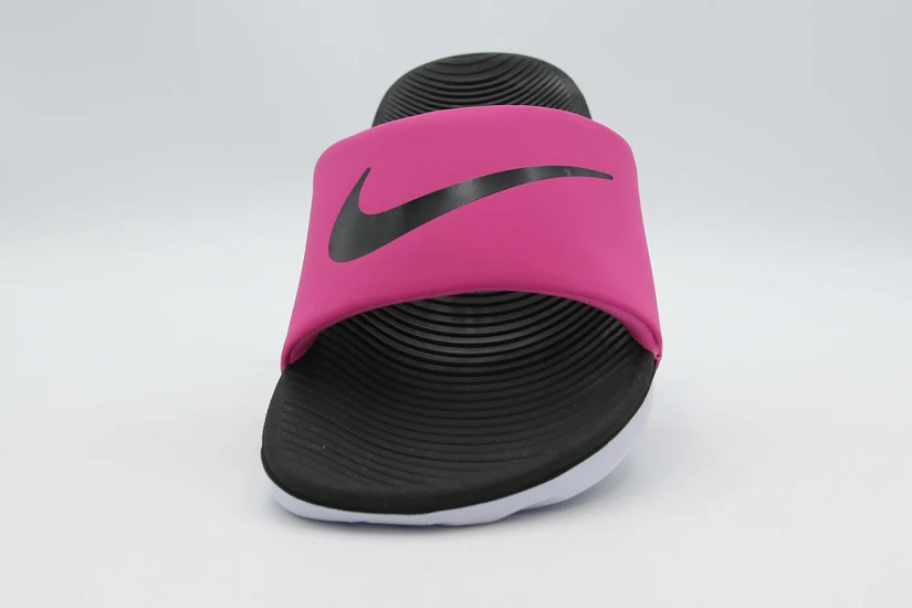 Nike Kawa Παντόφλες Φούξια, Μαύρες, Λευκές
