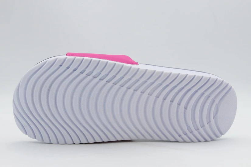 Nike Kawa Παντόφλες Φούξια, Μαύρες, Λευκές