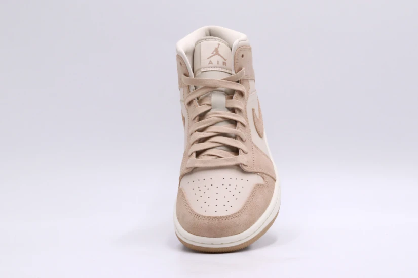 Jordan Air 1 Mid Special Edition Sneakers Μπεζ, Καφέ, Εκρού