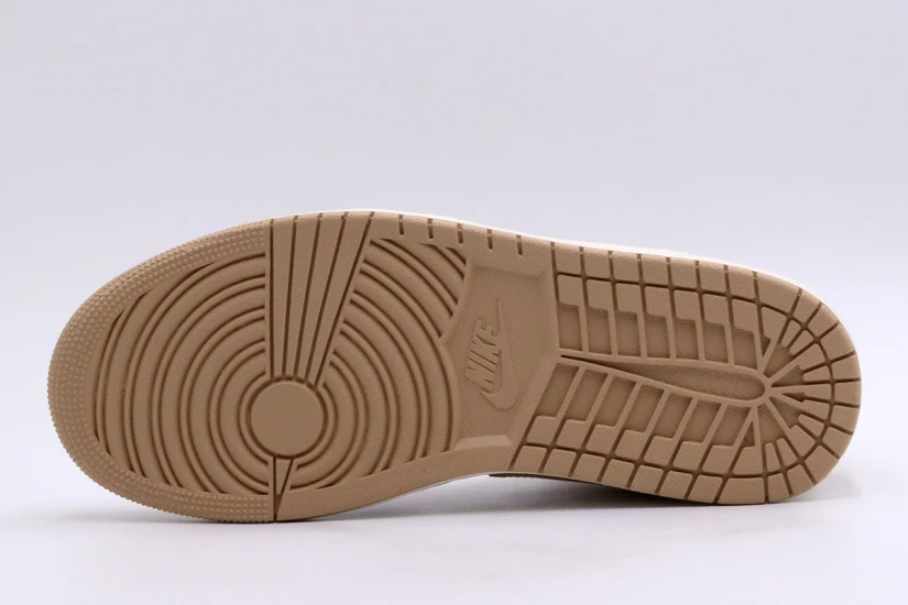 Jordan Air 1 Mid Special Edition Sneakers Μπεζ, Καφέ, Εκρού