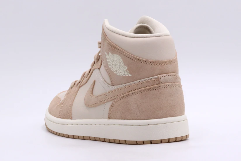 Jordan Air 1 Mid Special Edition Sneakers Μπεζ, Καφέ, Εκρού