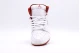 Jordan Air 1 Dune Red Mid Ανδρικά Sneakers Λευκά, Κόκκινα