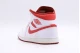 Jordan Air 1 Dune Red Mid Ανδρικά Sneakers Λευκά, Κόκκινα
