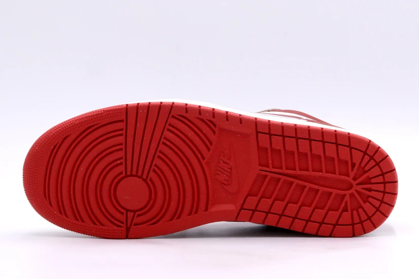 Jordan Air 1 Low Special Edition Ανδρικά Sneakers Μπορντό, Λευκά