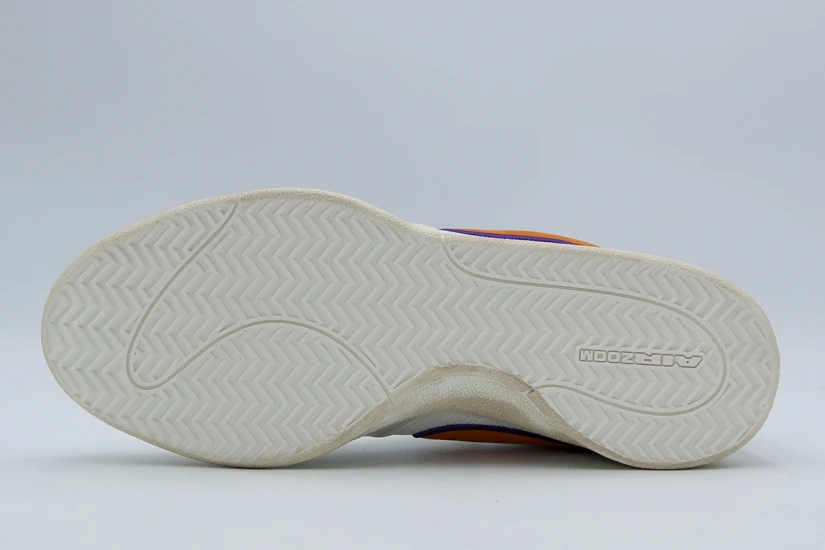 Nike Book 1 Decade Ανδρικά Μπασκετικά Παπούτσια Εκρού, Πορτοκαλί, Μωβ