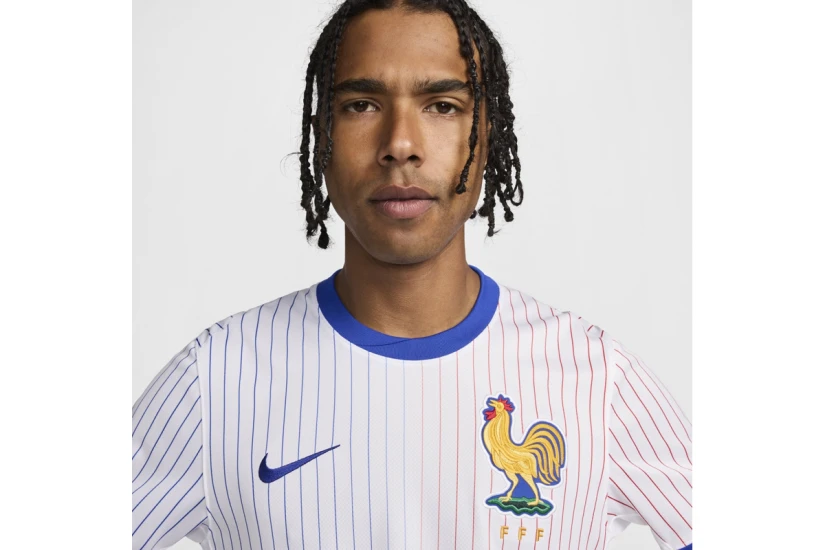 Nike FFF 2024-25 Stadium Away Ποδοσφαιρική Φανέλα Εθνικής Γαλλίας