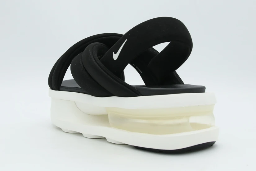 Nike Air Max Isla Γυναικεία Σανδάλια Μαύρα, Λευκά, Εκρού