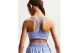 Nike Dri-FIT Swoosh Παιδικό Μπουστάκι Λεβάντα