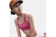 Nike Dri-FIT Swoosh Παιδικό Μπουστάκι Βυσσινί