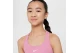 Nike Dri-FIT Swoosh Παιδικό Μπουστάκι Ροζ