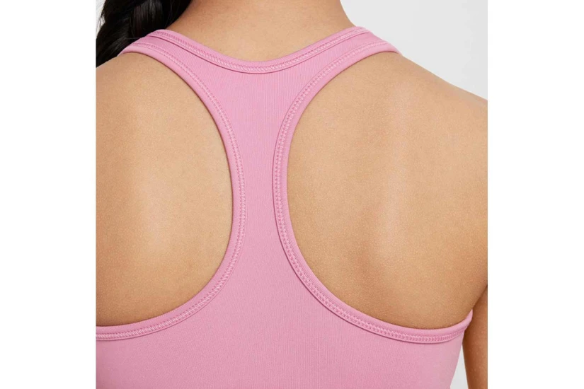Nike Dri-FIT Swoosh Παιδικό Μπουστάκι Ροζ