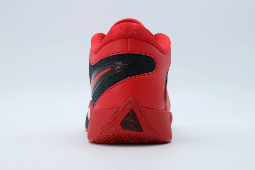 Nike Giannis Freak 6 Ανδρικά Μπασκετικά Παπούτσια Μαύρα, Κόκκινα