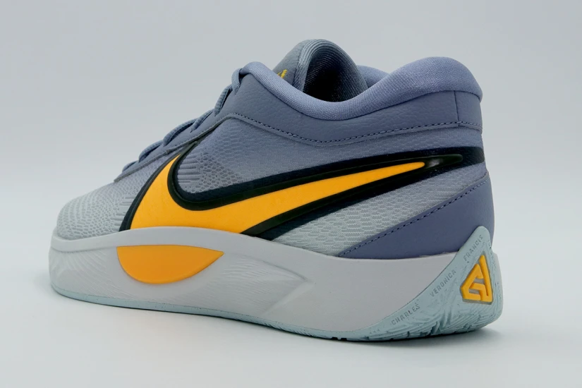 Nike Giannis Freak 6 Ανδρικά Μπασκετικά Παπούτσια Ραφ, Γκρι, Πορτοκαλί