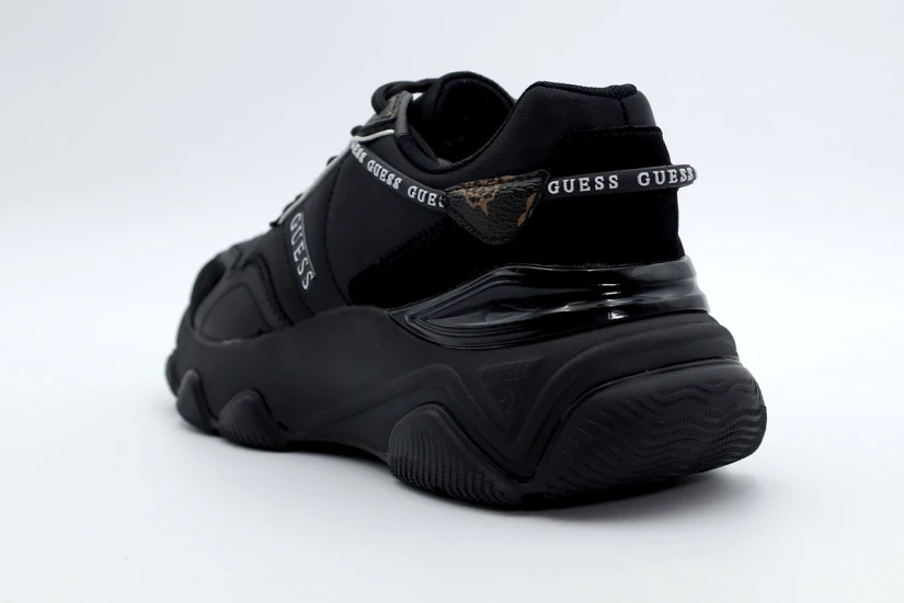 Guess Micola Γυναικεία Sneakers Μαύρα