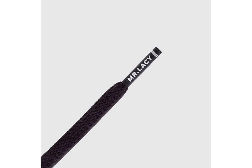 Mr.lacy Flexies 90Cm Κορδόνια Ελαστικά (FLEXIES BLACK)