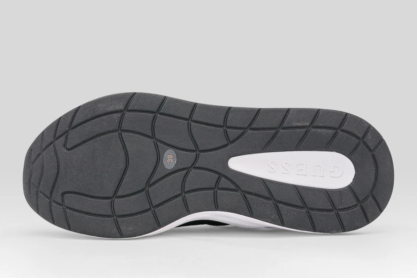 Guess Genga Γυναικεία Sneakers Μαύρα, Λευκά, Μπεζ