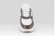 Guess Harpaa Logo Chain Γυναικεία Sneakers Λευκά, Καφέ, Χρυσά