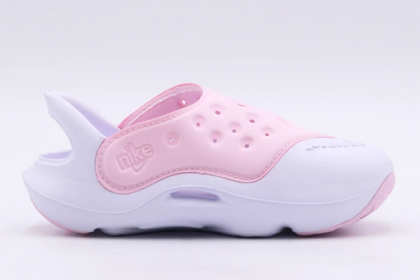 Nike Aqua Swoosh Βρεφικά Σανδάλια Ροζ, Λευκά