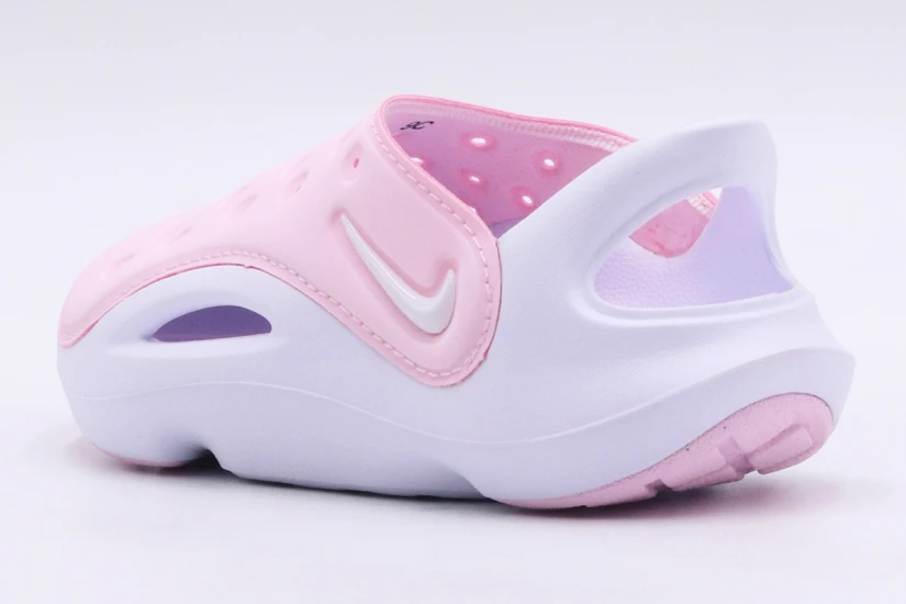 Nike Aqua Swoosh Βρεφικά Σανδάλια Ροζ, Λευκά