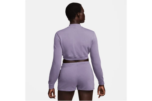 Nike Sportswear Chill Terry Crop Top Μακρυμάνικο Γυναικείο (FN2476 509)