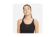 Nike One Classic Dri-FIT Γυναικεία Αμάνικη Μπλούζα Μαύρη