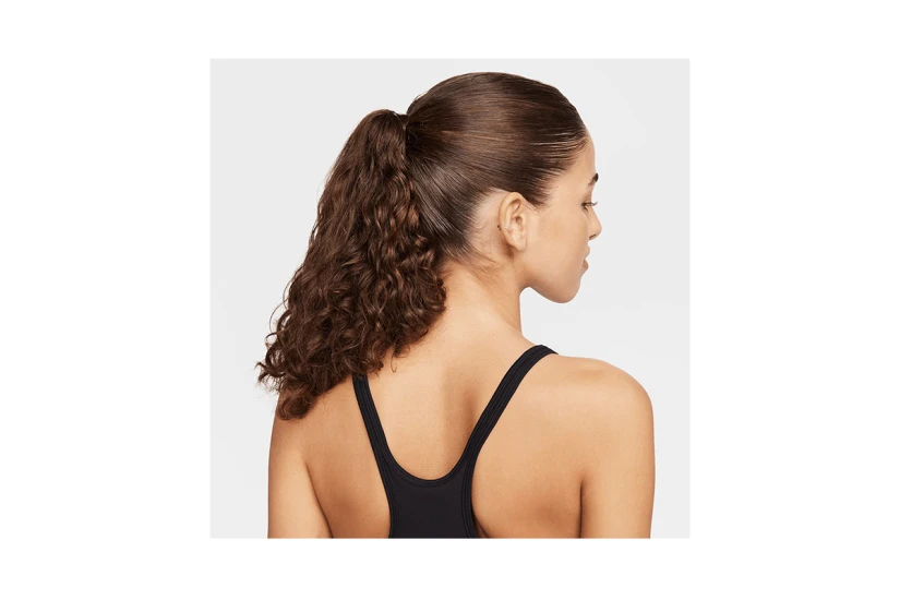 Nike One Classic Dri-FIT Γυναικεία Αμάνικη Μπλούζα Μαύρη