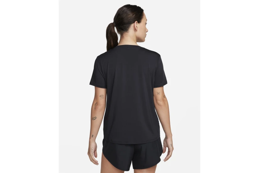 Nike One Classic Dri-FIT Γυναικείο Κοντομάνικο T-Shirt Μαύρο