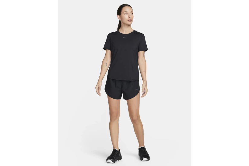 Nike One Classic Dri-FIT Γυναικείο Κοντομάνικο T-Shirt Μαύρο