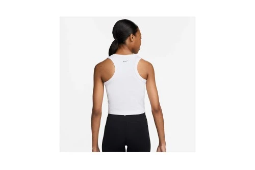 Nike One Fitted Dri-Fit Crop Top Αμάνικο Γυναικείο (FN2806 100)