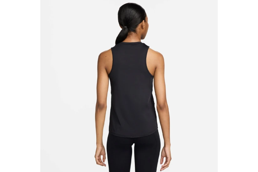 Nike One Classic Dri-FIT Γυναικεία Αμάνικη Μπλούζα Μαύρη